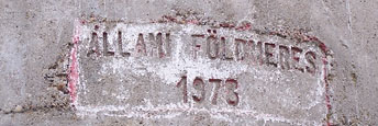 Felirat a tornyon